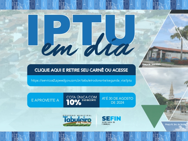 IPTU 2024 - ACESSE AQUI