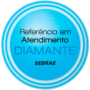 Selo Sebrae Diamante De Referência em Atendimento 2024